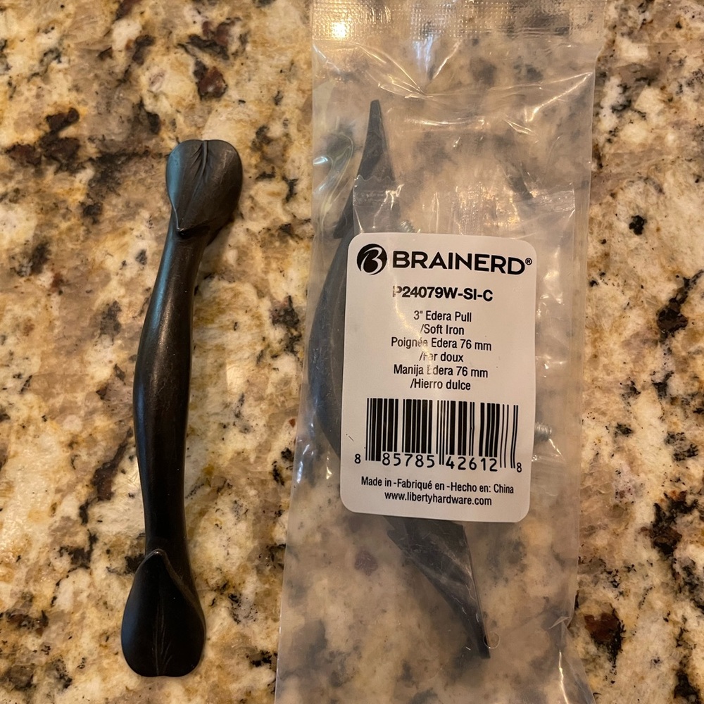 Brainerd Edara 3” Bronze drawer pulls- P24079W- SI-C Set of 8